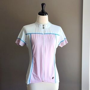 New Hincapie Pink Cycling Jersey Women's Large NWT'S